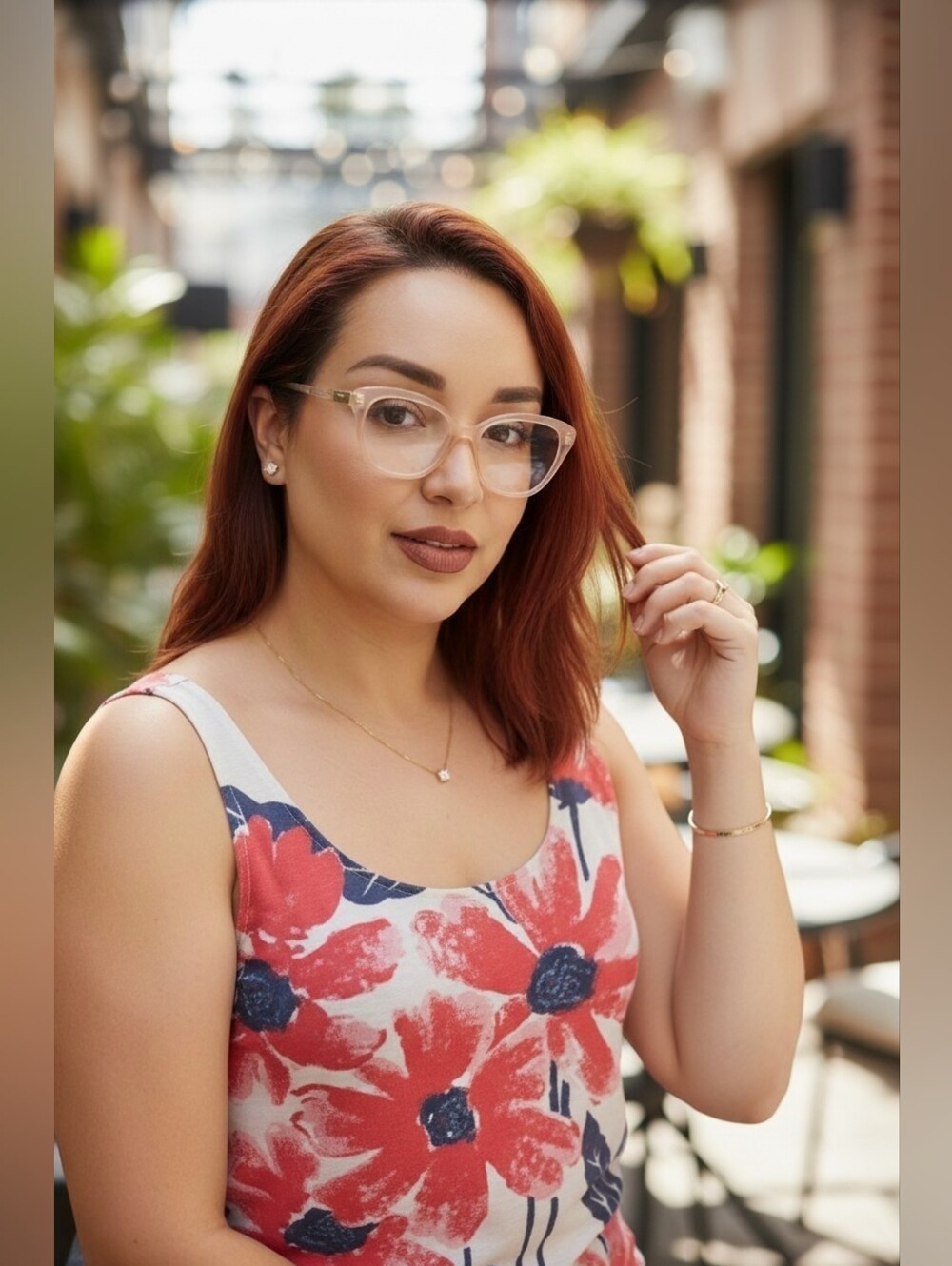 Elegant Large Floral Shirt